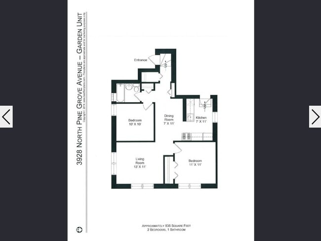 3928 N Pine Grove Ave, Unit 1 in Chicago, IL - Building Photo - Building Photo