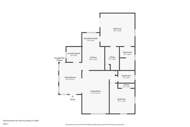 6733 Pomander Ave in New Port Richey, FL - Building Photo - Building Photo