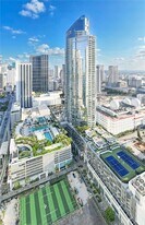 851 NE 1st Ave, Unit 1701 in Miami, FL - Building Photo