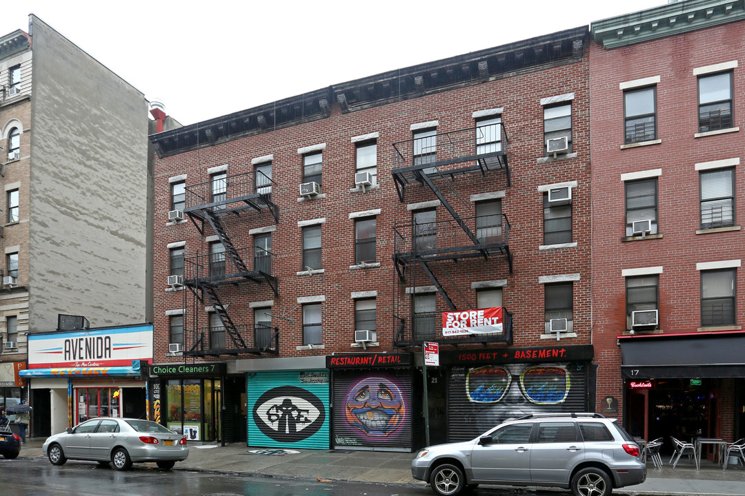 21-23 Avenue B in New York, NY - Building Photo