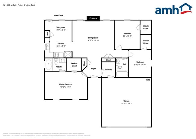3416 Braefield Dr in Indian Trail, NC - Building Photo - Building Photo