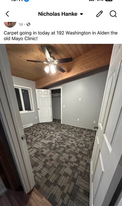 192 W Washington Ave in Alden, MN - Building Photo