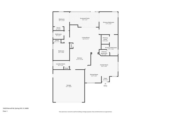 10439 Norvell Rd in Spring Hill, FL - Foto de edificio - Building Photo