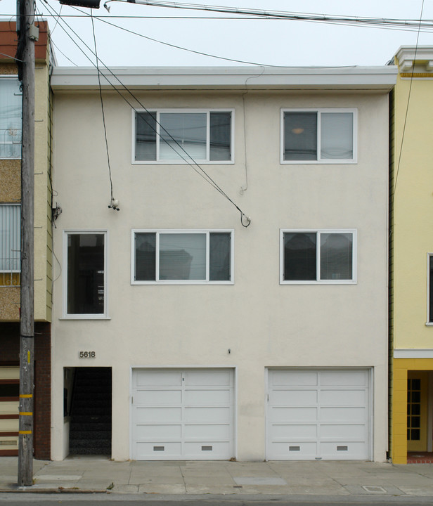 5618 California St in San Francisco, CA - Building Photo