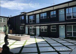 4505 Cedar Springs Rd in Dallas, TX - Building Photo