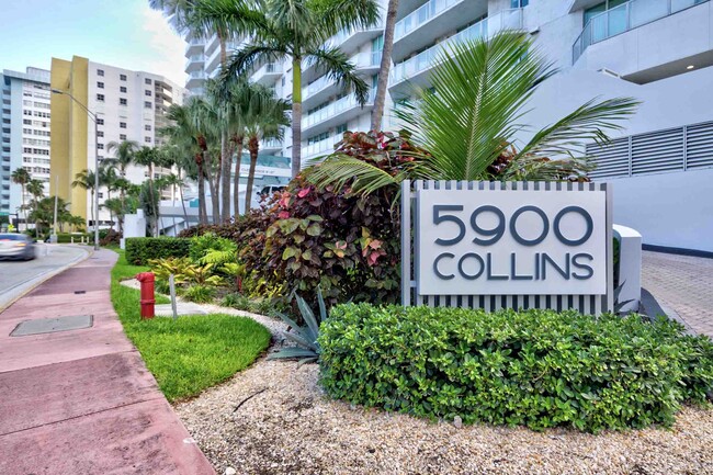 property at 5900 Collins Ave