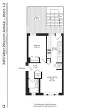 3453 N Wolcott Ave, Unit 1 in Chicago, IL - Foto de edificio - Building Photo