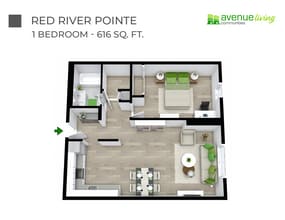 Red River Pointe in Winnipeg, MB - Building Photo - Floor Plan