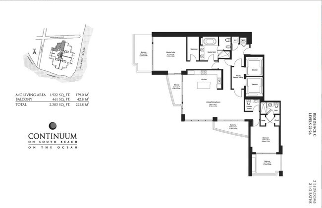 50 S Pointe Dr, Unit 2605 in Miami Beach, FL - Building Photo - Building Photo