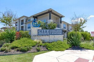 Experience the height of living at City Heights at College Station. in College Station, TX - Building Photo
