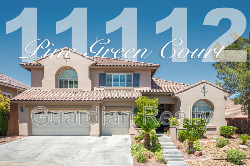 11112 Pine Greens Ct in Las Vegas, NV - Foto de edificio