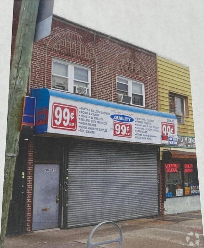 property at 206-03 Jamaica Ave