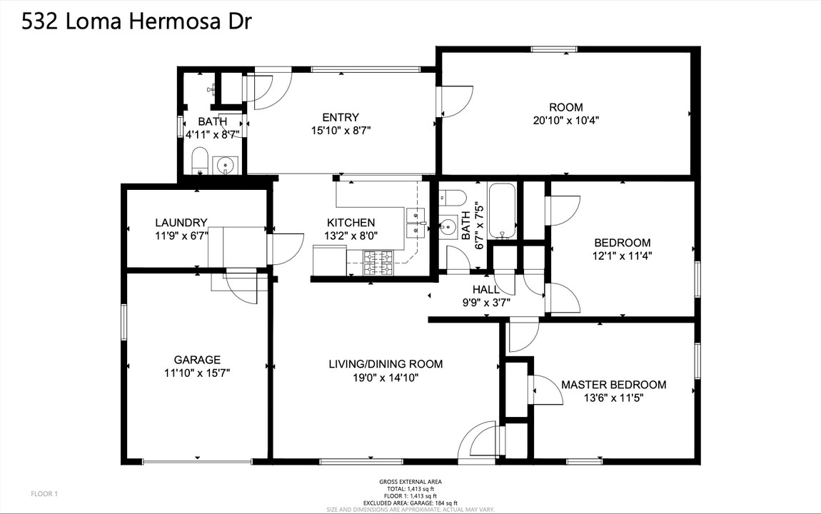 532 Loma Hermosa Dr NW in Albuquerque, NM - Building Photo