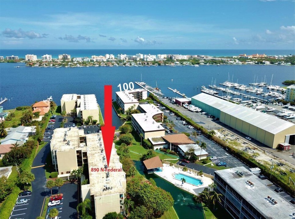 890 N Federal Hwy-Unit -206 in Lantana, FL - Foto de edificio