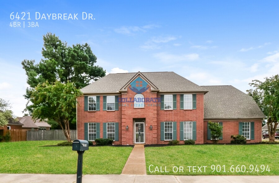 6421 Daybreak Dr in Bartlett, TN - Building Photo