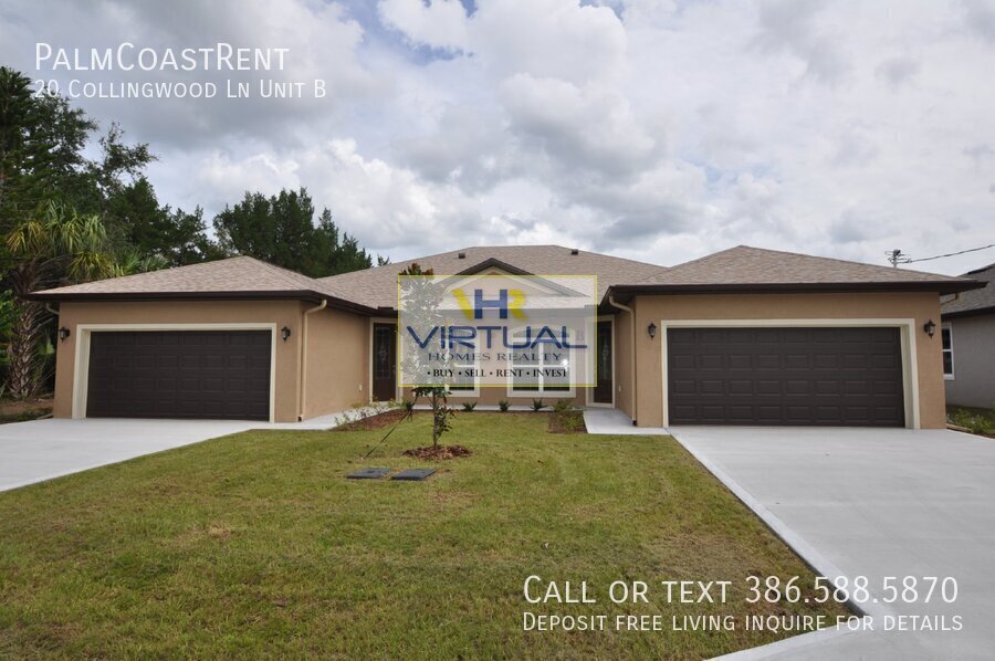 20 Collingwood Ln-Unit -B in Palm Coast, FL - Building Photo