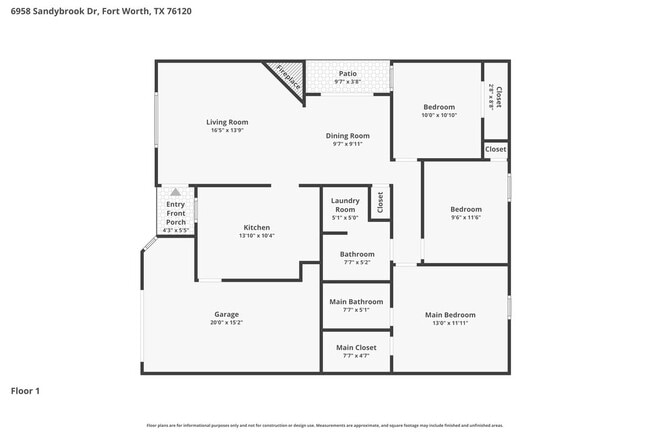 6958 Sandybrook Dr in Fort Worth, TX - Building Photo - Building Photo