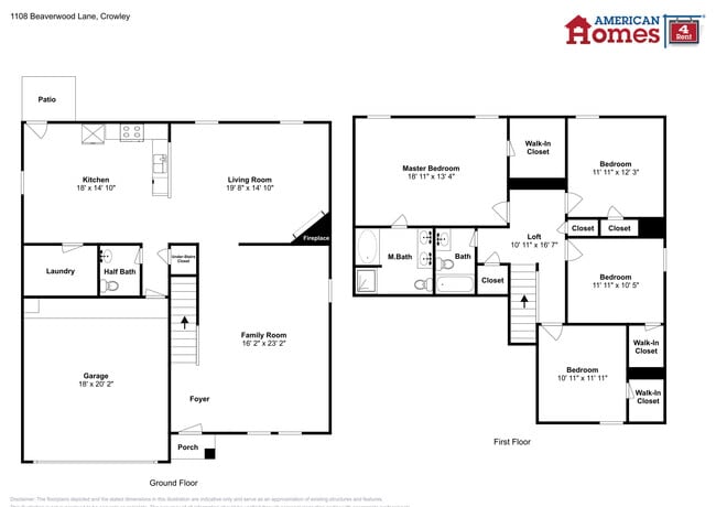 1108 Beaverwood Ln in Crowley, TX - Foto de edificio - Building Photo