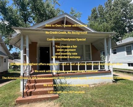 1174 W King St in Decatur, IL - Foto de edificio