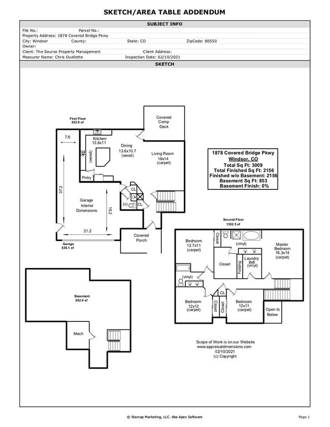 property at 1878 Covered Bridge Pkwy