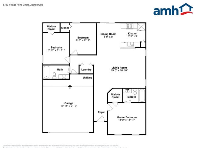 5723 Village Pond Cir in Jacksonville, FL - Foto de edificio - Building Photo