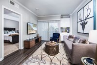 Living Room - Avana on Wilshire Apartments in Los Angeles, California