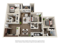 The Stevenson Apartments at Brightwalk in Charlotte, NC - Building Photo - Floor Plan