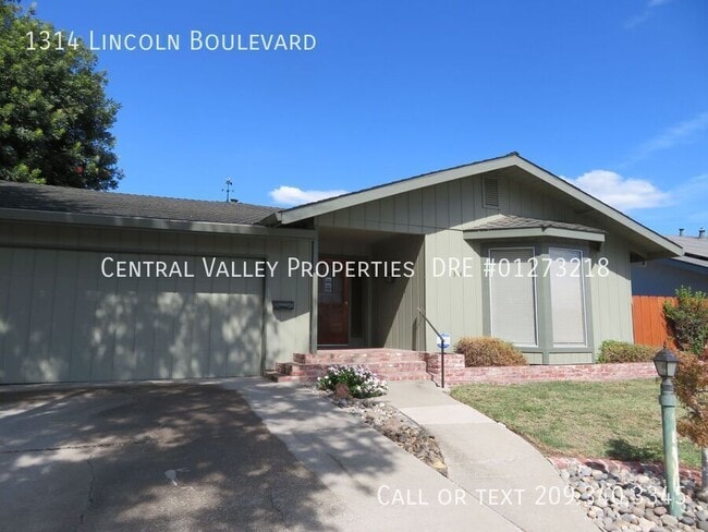 1314 Lincoln Blvd in Tracy, CA - Building Photo - Building Photo