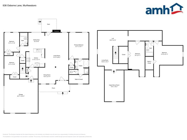 636 Osborne Ln in Murfreesboro, TN - Foto de edificio - Building Photo