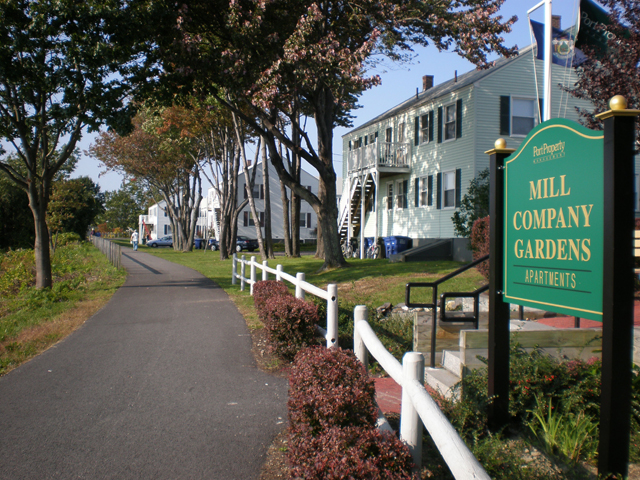 Mill Company Gardens Apartments in South Portland, ME - Building Photo