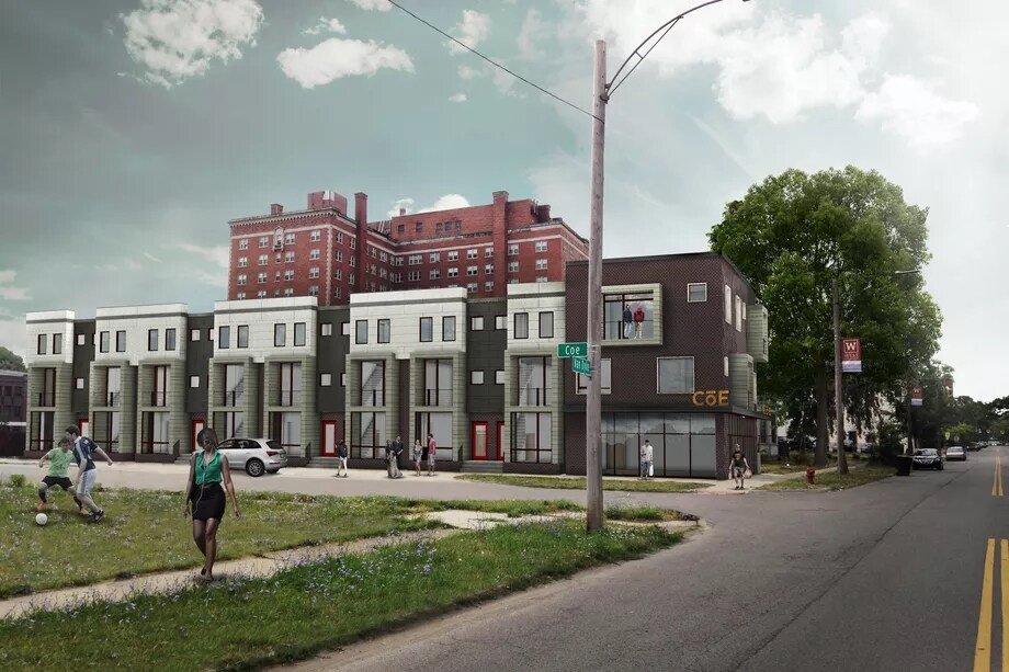 The Coe at West Village in Detroit, MI - Building Photo
