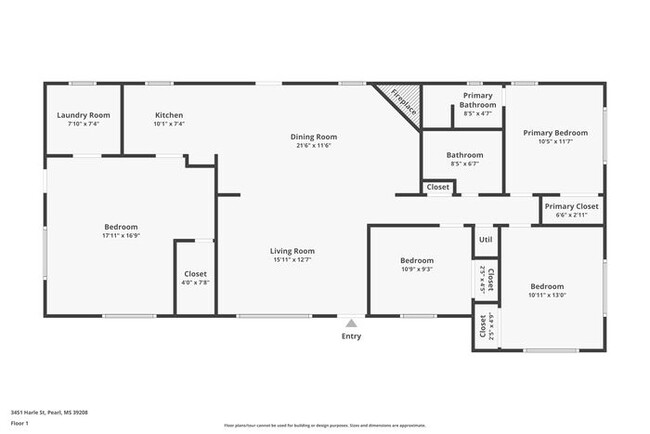 3451 Harle St in Pearl, MS - Building Photo - Building Photo