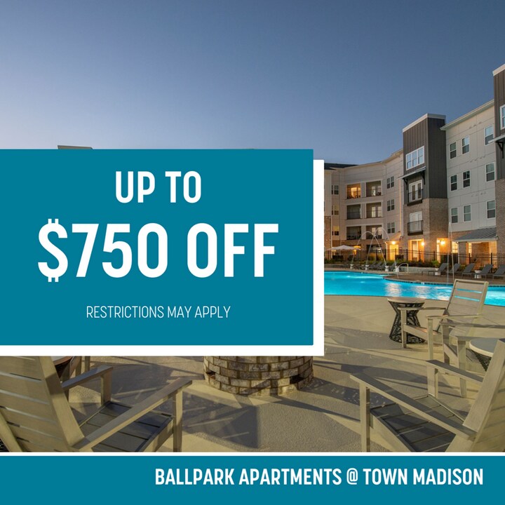 Ballpark Apartments @ Town Madison in Madison, AL - Building Photo