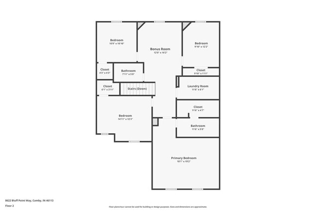 8622 Bluff Point Way in Indianapolis, IN - Foto de edificio - Building Photo