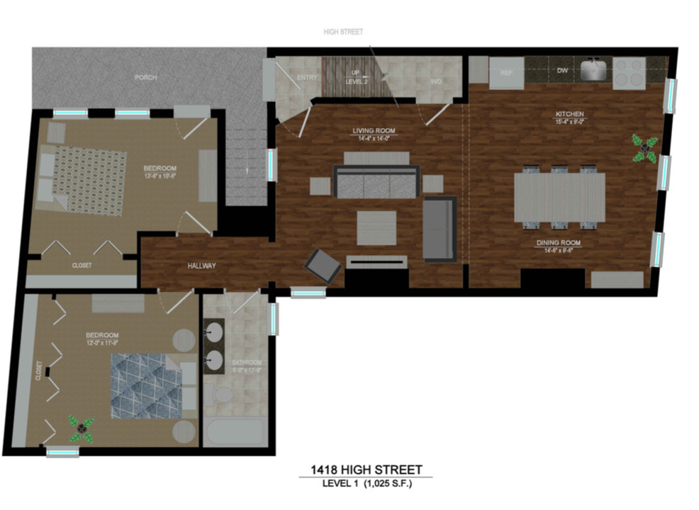 1418 High St in Pittsburgh, PA - Building Photo