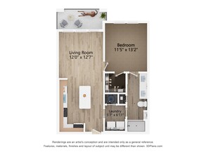 Tapestry Nona in Orlando, FL - Foto de edificio - Floor Plan