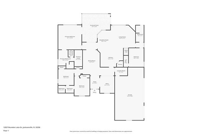 12027 Brandon Lake Dr in Jacksonville, FL - Foto de edificio - Building Photo