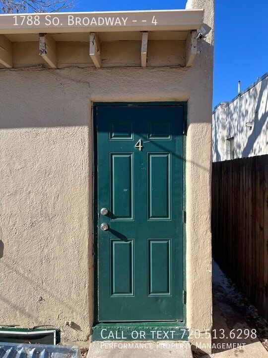 1788 S Broadway-Unit -4 in Denver, CO - Building Photo