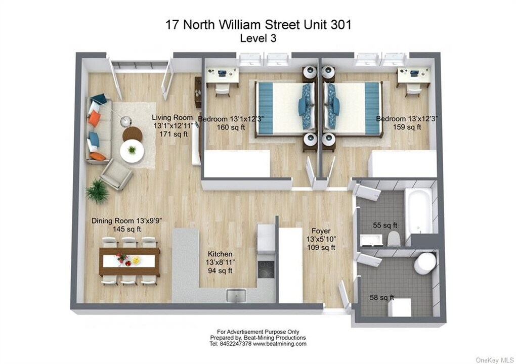 17 N William St-Unit -301 in Pearl River, NY - Building Photo