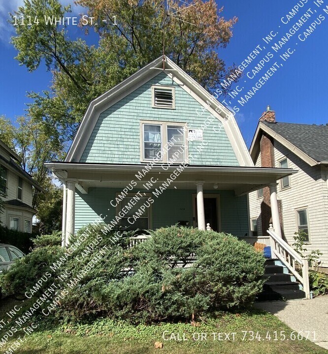 1114 White St in Ann Arbor, MI - Building Photo