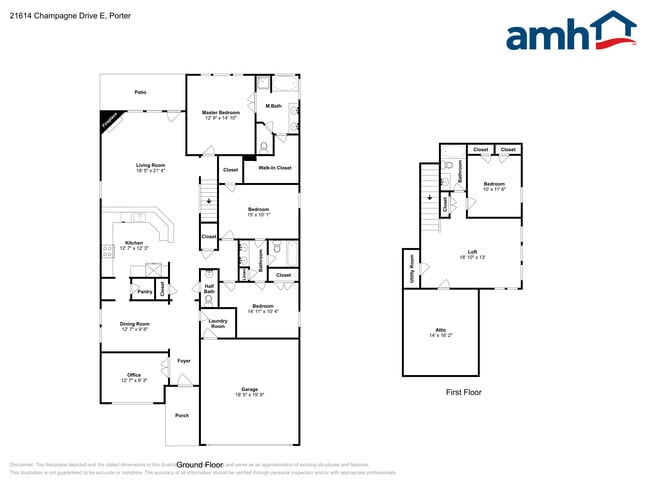 21614 Champagne Dr E in Porter, TX - Building Photo - Building Photo
