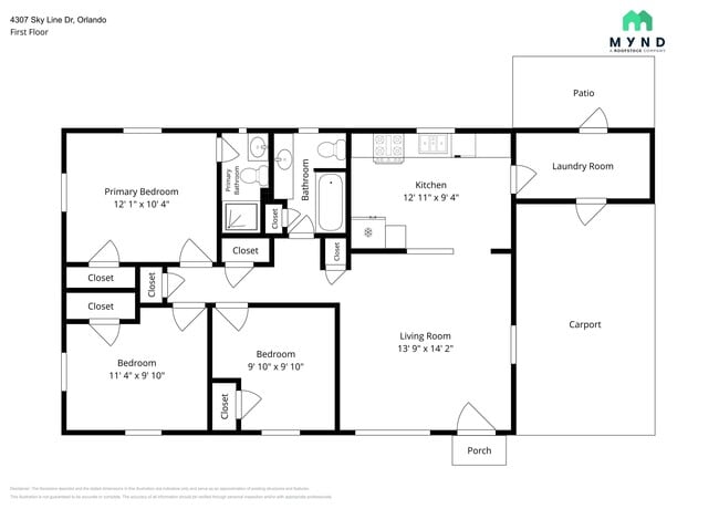 4307 Sky Line Dr in Orlando, FL - Foto de edificio - Building Photo