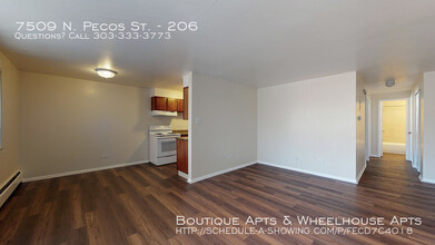 7509 N Pecos St-Unit -206 in Denver, CO - Foto de edificio - Building Photo