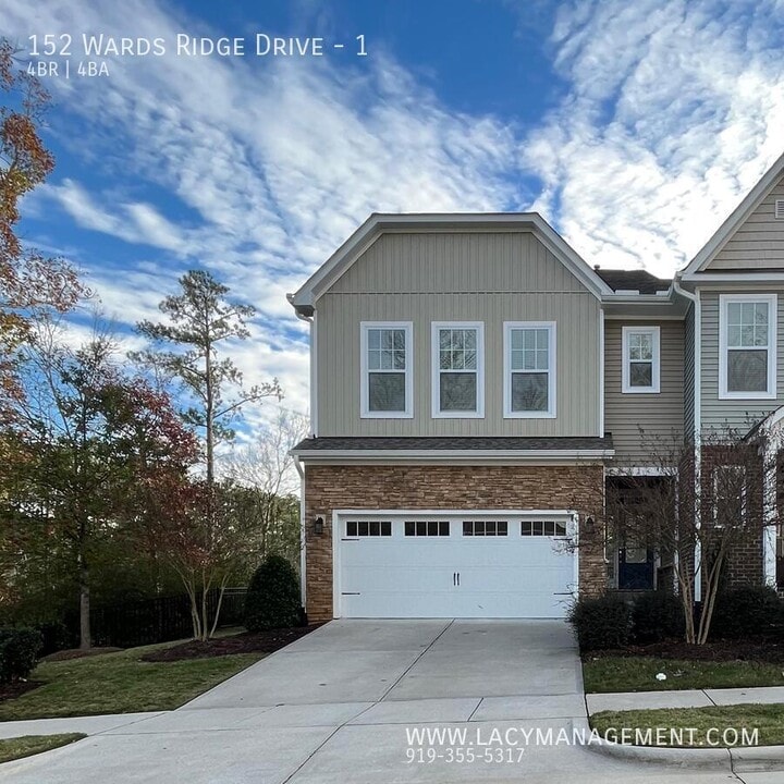 152 Wards Ridge Dr in Cary, NC - Foto de edificio