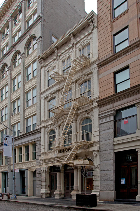 147 Wooster St in New York, NY - Foto de edificio