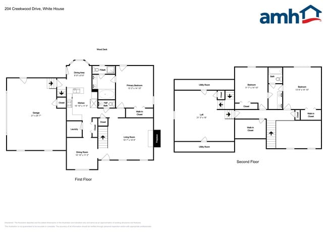 204 Creekwood Dr in White House, TN - Foto de edificio - Building Photo
