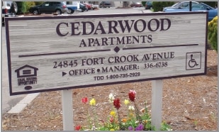 Cedarwood Apartments in Fall River Mills, CA - Building Photo