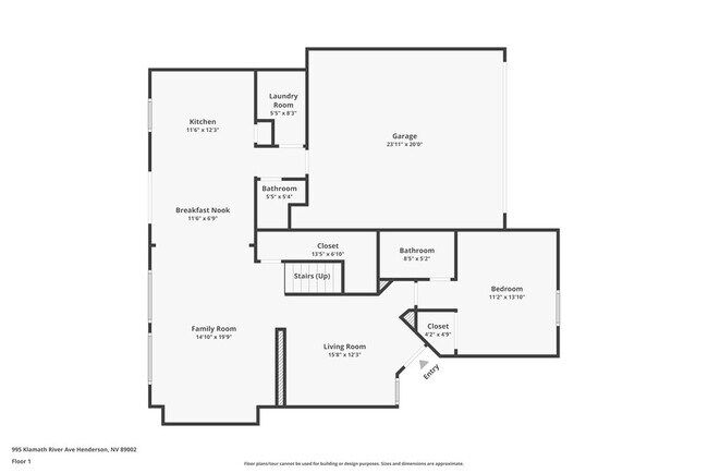 995 Klamath River Ave in Henderson, NV - Foto de edificio - Building Photo