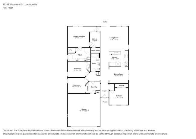 12243 Woodbend Ct in Jacksonville, FL - Building Photo - Building Photo