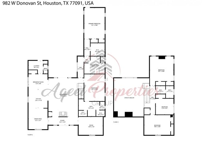 982 W Donovan St in Houston, TX - Building Photo - Building Photo